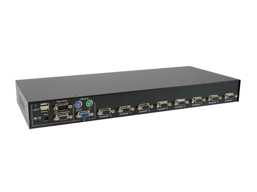 LevelOne 8-Port PS/2-USB VGA KVM Switch – image 2