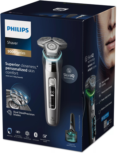 Philips SHAVER Series 9000 S9975/55 Wet & Dry electric shaver with SkinIQ – image 4