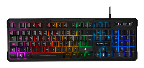 Mars Gaming MK218 keyboard USB QWERTY Russian Black