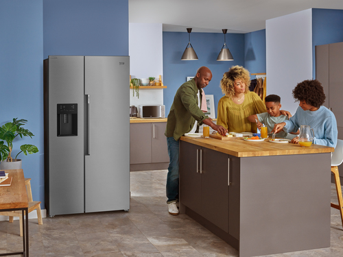 Beko ASP34B32VPS Freestanding American Style Fridge Freeze with HarvestFresh™ – image 4