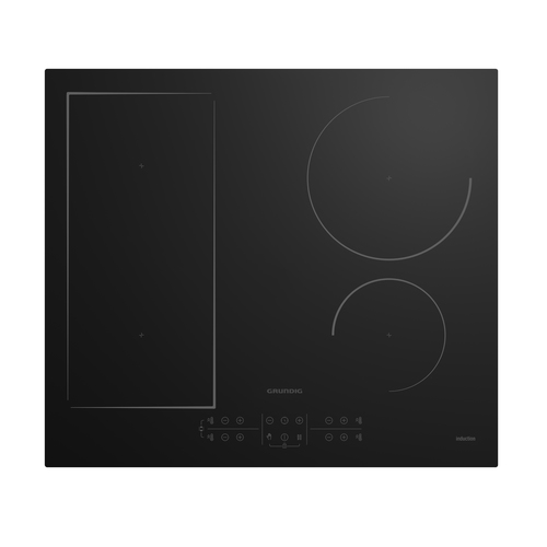 Grundig GIEI 623471 MN варочная поверхность Черный Встроенный 58 cm Плита с зонами индукции 4 зона(ы)