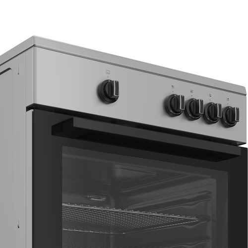 Indesit I6GGKMS Freestanding cooker Gas Silver – image 2