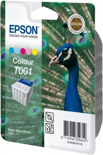 Epson Ink Cartridge 5 Colour T001