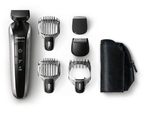 Philips MULTIGROOM Series 5000 QG3378/15 body groomer/shaver Black, Metallic
