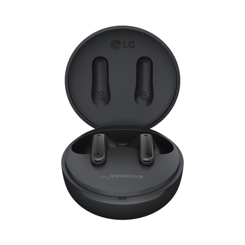 LG TONE-FP5.CEUFLLK headphones/headset True Wireless Stereo (TWS) In-ear Music Bluetooth Black, Charcoal – image 2