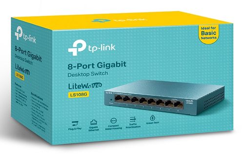 SWITCH GIGABIT TP-LINK LS108G
