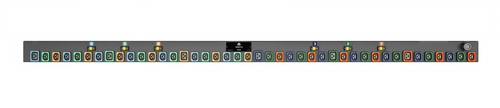 Vertiv I10137L power distribution unit (PDU) 30 AC outlet(s) 1U Black