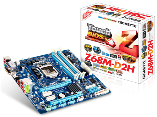 GIGABYTE GA-Z68M-D2H