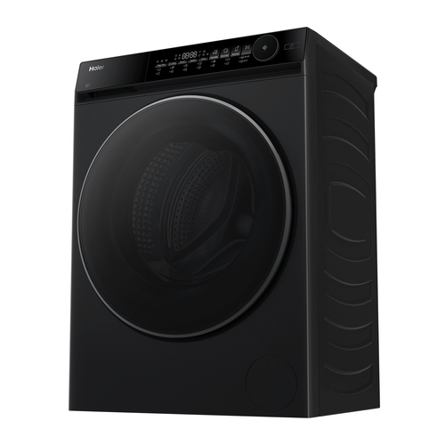 Haier HWD80-B14367BU1 washer dryer Freestanding Front-load Black – image 3