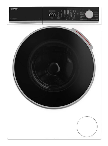 Sharp ES-WNFL014CWDA-CH стиральная машина Фронтальная загрузка 10 kg 1400 RPM Белый