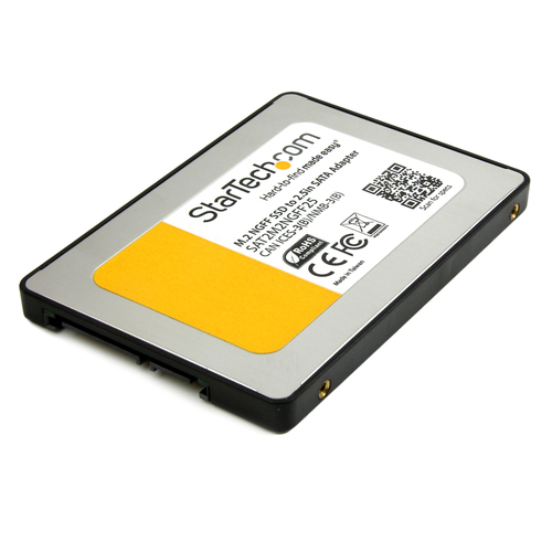 StarTech.com M.2 SSD to 2.5in SATA III Adapter - M.2 Solid State Drive Converter with Protective Housing – image 4