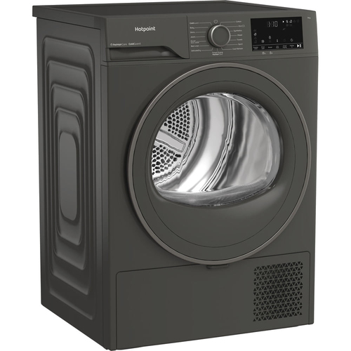 Hotpoint CHD93MGGUK 9kg Heat Pump Condenser Dryer in Manhattan Grey A - image 2