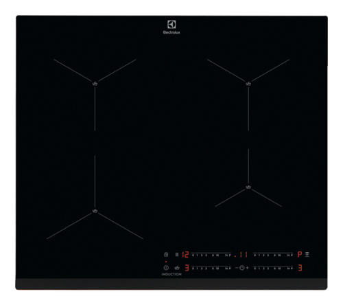 Electrolux LIS62443 hob Black Built-in