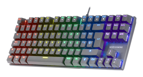 Mars Gaming MK80 Black Mechanical Gaming Keyboard TKL FRGB Antighosting Switch Mechanical – image 2