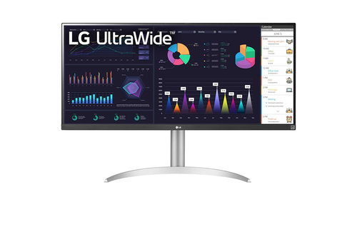 LG 34WQ650-W монитор для ПК 86,4 cm (34") 2560 x 1080 пикселей 4K Ultra HD ЖК Серебристый, Белый