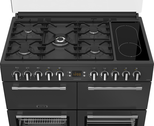 Leisure CC100F521T 100cm Dual Fuel Range Cooker with Glass Top Lid – image 5