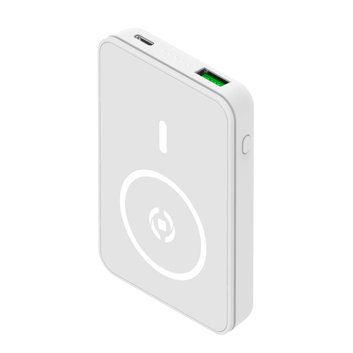 Celly MAGPB5000 5000 mAh Wireless charging White