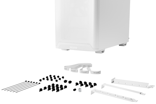 BeQuiet BGW75 Pure Base 501 Midi tower PC casing White Window Airflow - image 8