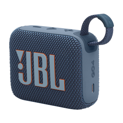 Jbl Go 4 in Blue - Portable Bluetooth Speaker Box Pro Sound, Deep Bass and Playtime Boost Function - Waterproof and Dustproof - 7 Hours Runtime, New - image 6