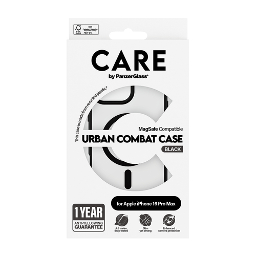 CARE by PanzerGlass Urban Combat - Achterzijde behuizing voor mobiele telefoon, afbeelding 3