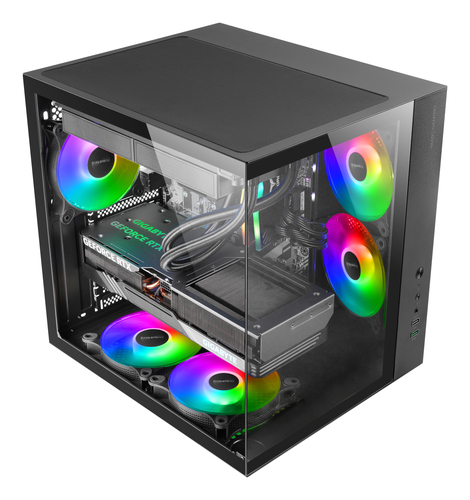 Mars Gaming MCV-ONE Midi Tower Black – image 2