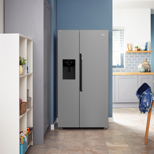 Beko ASN642VPS Freestanding American Style Fridge Freezer with HarvestFreshTM – image 4