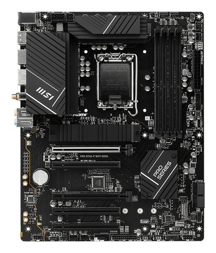 MSI PRO B760-P WIFI DDR4 moederbord, afbeelding 2