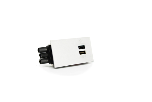 Dataflex 26.100 mobile device charger Universal White AC Indoor – image 2