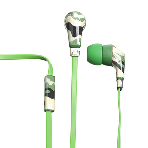 Celly HSC02 headphones/headset Wired In-ear Camouflage, Green