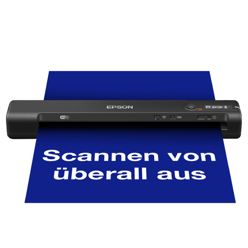 Product image: Epson WorkForce ES-60W Handheld scanner 600 x 600 DPI A4 Black