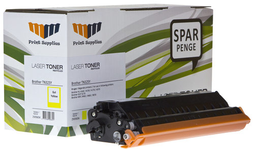 MM Yellow Laser Toner - Brother TN325Y - For Brother DCP / HL / MFC – image 1