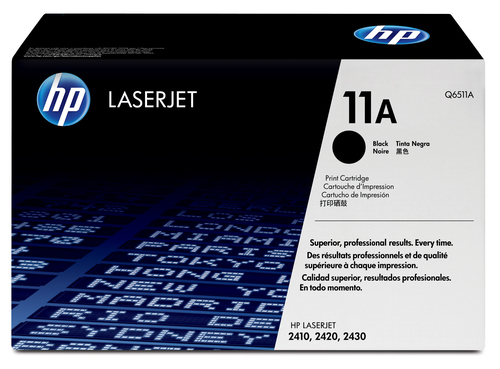HP [Set of 2] 11A Black Laserjet Toner (Q6511A)