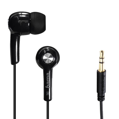 Hama 00177048 headphones/headset Wired In-ear Music Black