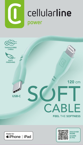 Cellularline 8018080430671 1,2 m Зеленый