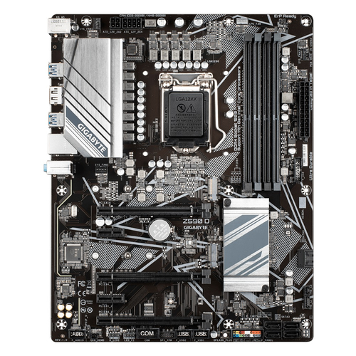 GIGABYTE Z590 D материнская плата Intel Z590 LGA 1200 (Socket H5) ATX