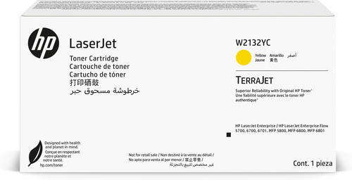 HP Toner/HP 213Y Ylw LaserJet Toner Crtg