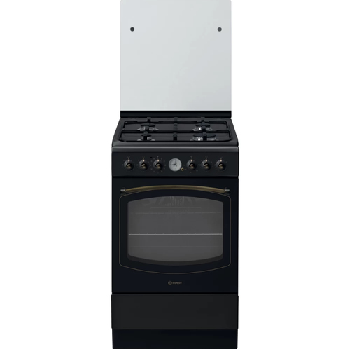 Indesit IS5G8MHA/E cooker Freestanding cooker Electric Gas Anthracite