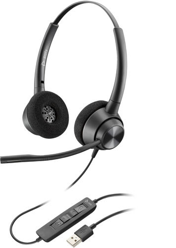 DIADEMA HP POLY 767G1AA ENCOREPRO 310/AURICULARES USB-A MONOAURALES PARA CALL CENTER COLOR NEGRO 767G1AA - Código: 767G1AA | Compra en Guadalajara