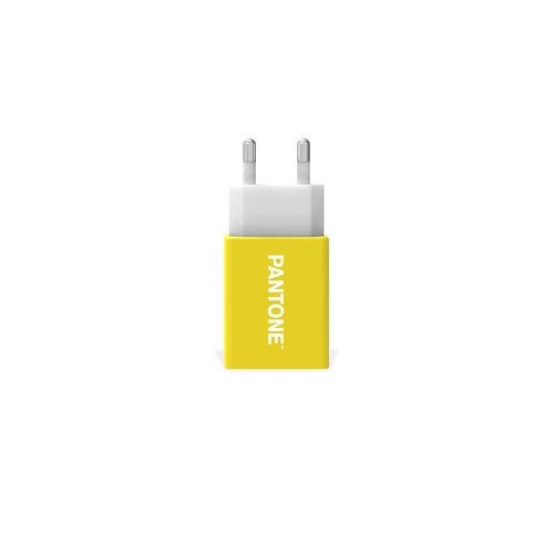 Celly PT-AC1USBY mobile device charger Universal Yellow AC Indoor