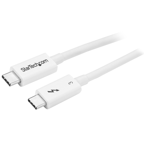 CABLE 05M THUNDERBOLT 3 USB-C  BLANCO COMPATIBLE DISPLAYPORT - TBLT34MM50CW