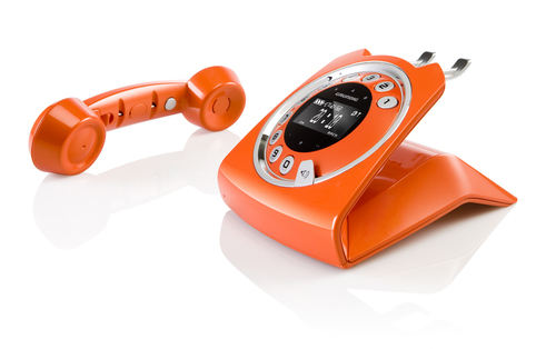 Grundig Sixty DECT telephone Caller ID Orange – image 2