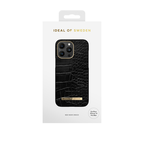 iDeal of Sweden Atelier Case iPhone 14 Pro Max Neo Noir Croco – image 2