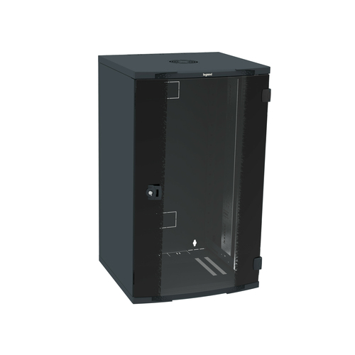 Legrand 046209 rack cabinet 21U Wall mounted rack Black