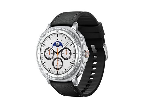 Samsung Galaxy Watch 8 Classic, Bluetooth, 46mm, Hybrid Band, White + Hybrid Band, Black