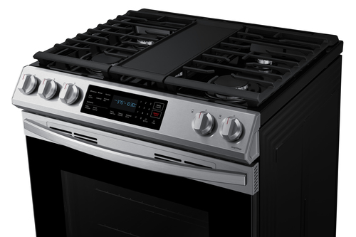 Samsung NX60A8315SS cooker Freestanding cooker Electric Gas Black, Stainless steel – image 9