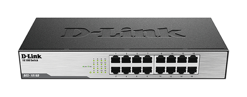 UNMANAGED WORKGROUP ENET SWITCH 16X10/100BTX RACK