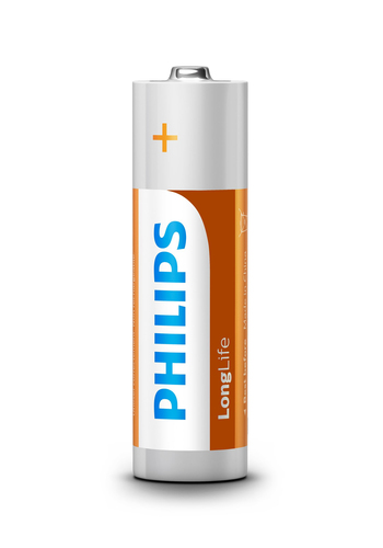 Philips LongLife AA type Standardbatterier 4