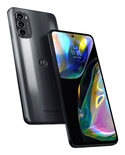 Motorola Moto G82 5G 16,8 cm (6.6") Гибридный слот для двух SIM-карт Android 12 USB Type-C 6 GB 128 GB 5000 mAh Серый