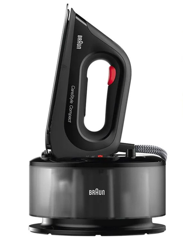 Braun CareStyle Compact IS 2058 BK Pump-driven steam ironing station 2200 W 1,3 L EloxalPlus soleplate Черный