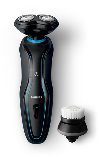 Philips Click & Style S725/58 men's shaver Rotation shaver Black, Blue